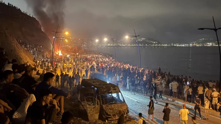 At least 57 dead as over 48,000 migrants leave Ceuta for Morocco