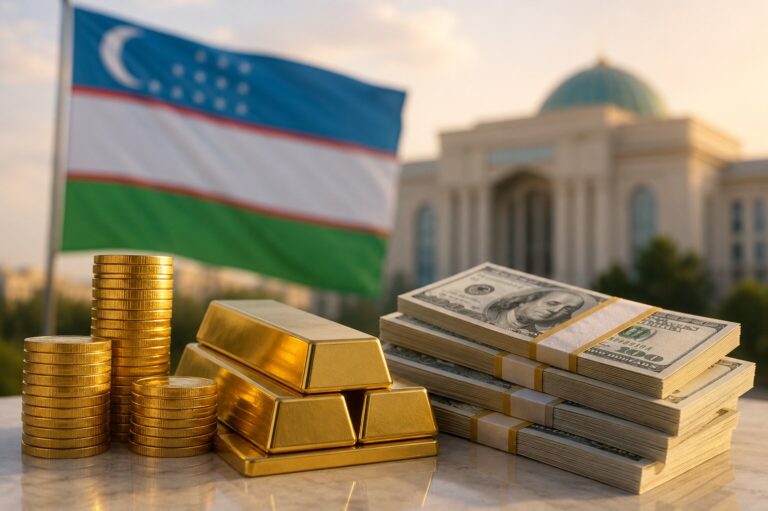 O‘zbekistonning rasmiy xalqaro zaxiralari 64 miliard dollardan oshdi