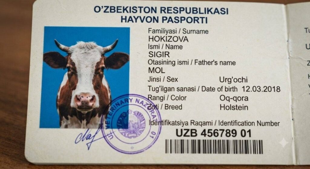7-avgustdan hayvonlarni ro‘yxatga olish tartibi kuchga kiradi