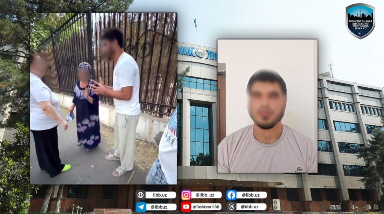 Toshkentda yigit buvisi tengi ayolga tegajog‘lik qildi
